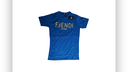 Fendi Men's Crew Neck T-Shirt Blue