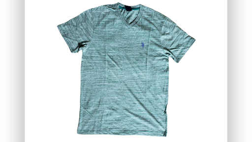 U.S. Polo Assn. Men's Space Dyed V-Neck T-Shirt